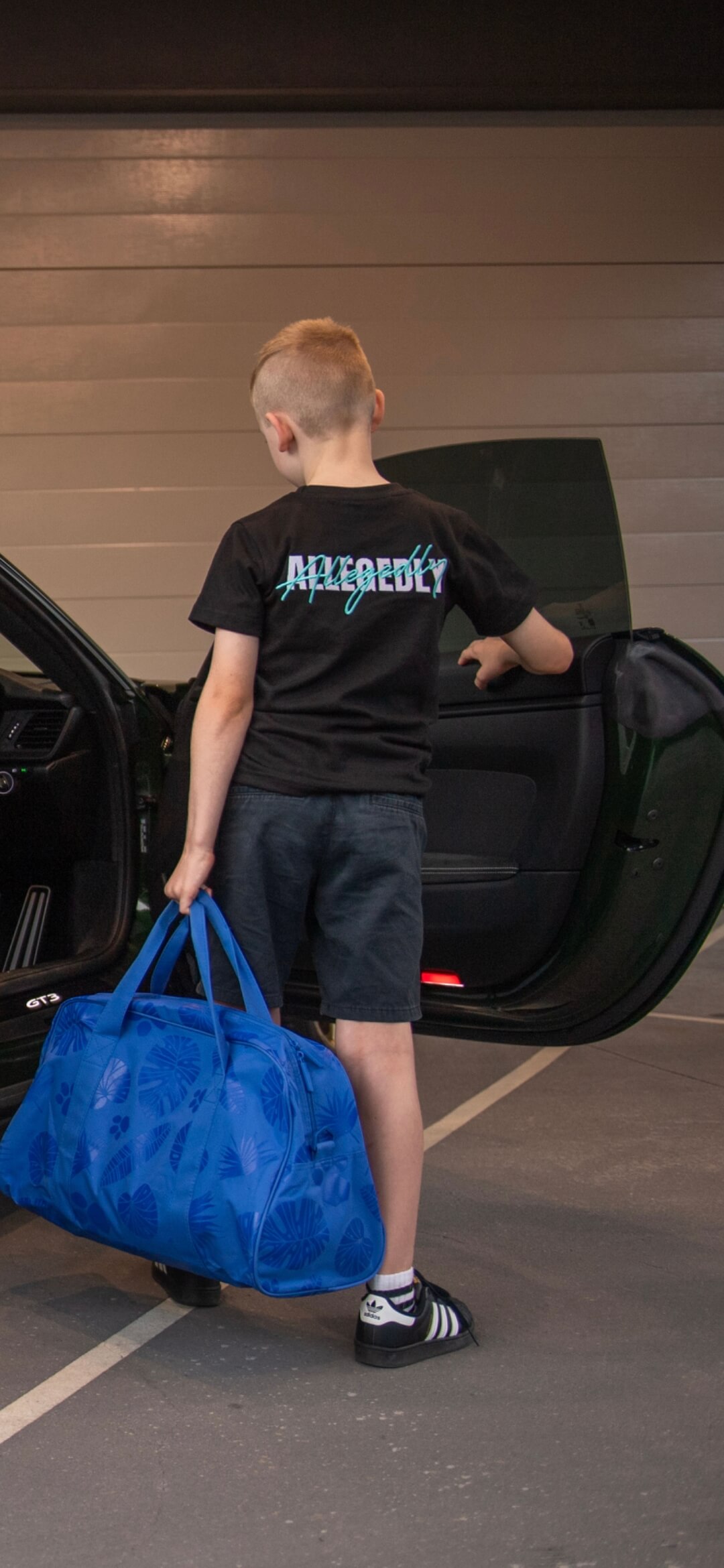 KIDS Allegedly Blue Hype Tee